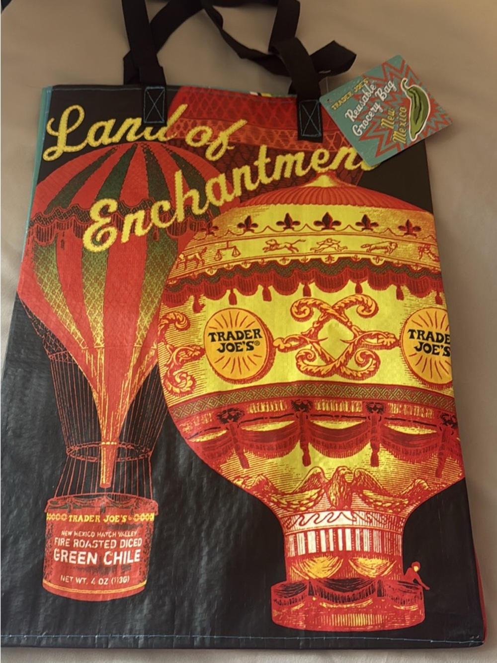 Trader Joe's Mystery Bag STATE of NEW MEXICO Reuse NEW Unopened SHIPS 24 hrs
